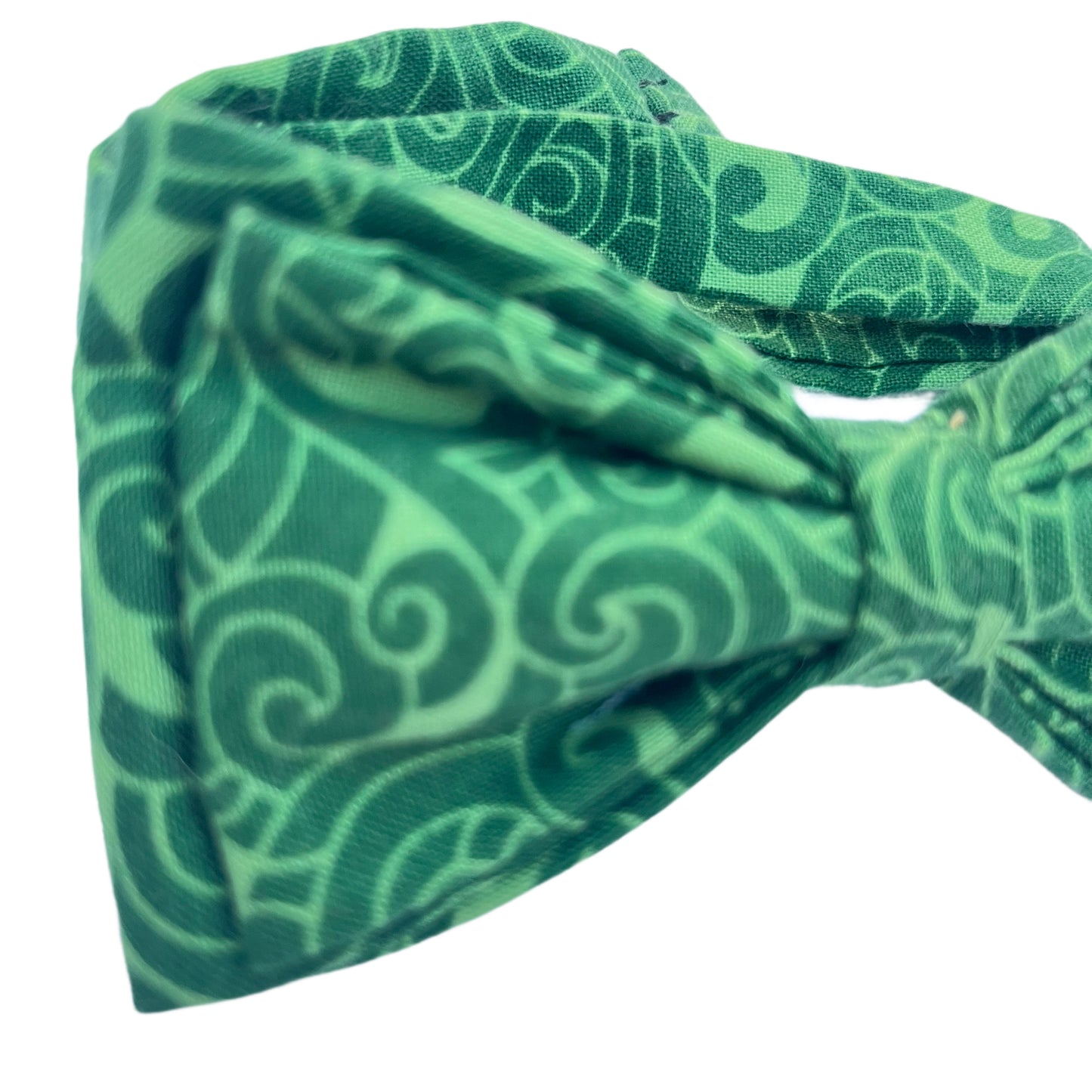 Adult Green Koru Bowtie