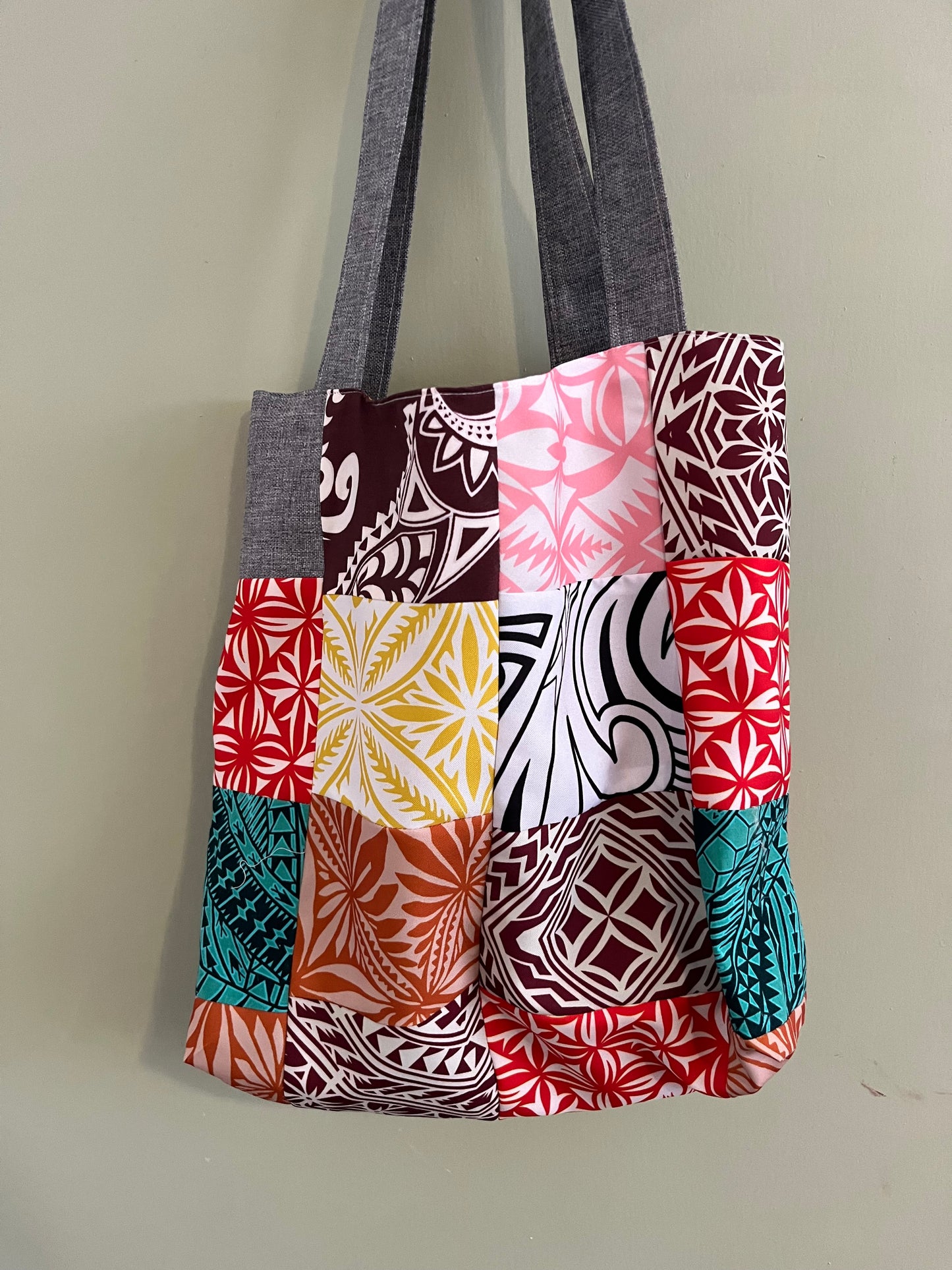 Nesian Patchwork Tote bag #1