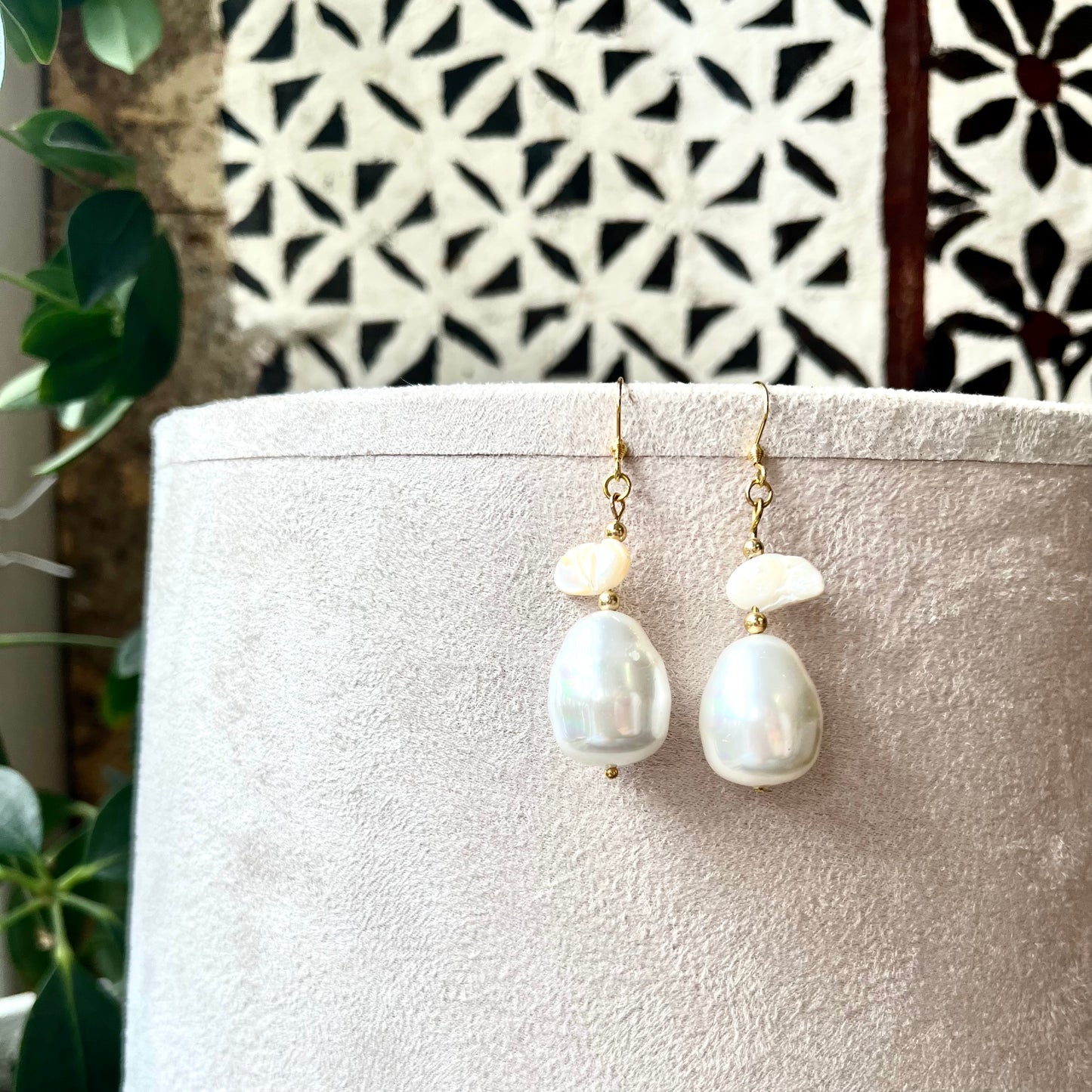 Baroque Pearl Earrings