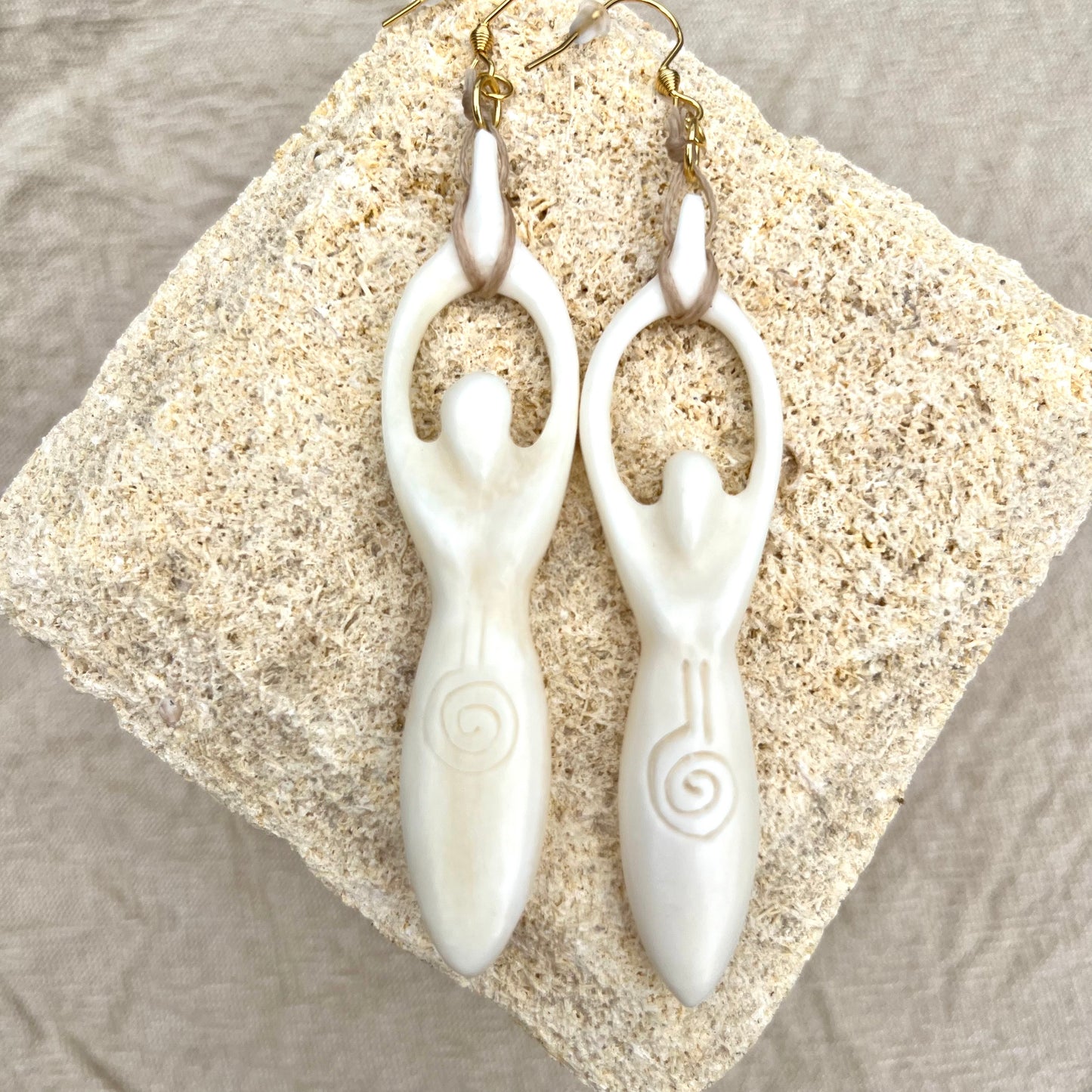 Manaia Bone Earrings